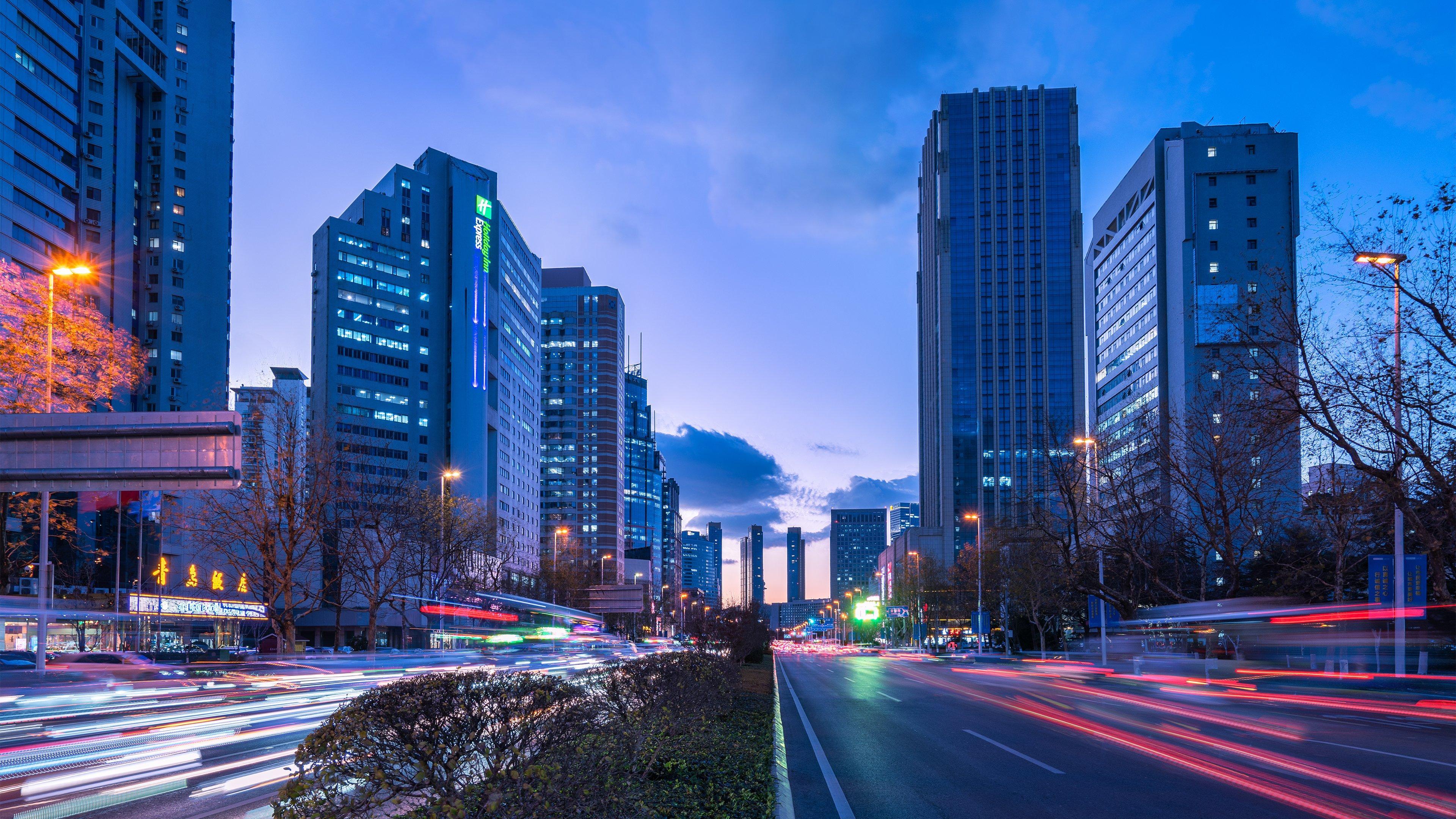 Holiday Inn Express Qingdao City Center By Ihg Kültér fotó